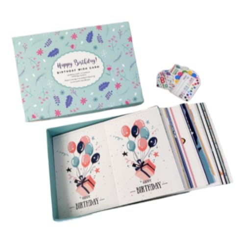 87 Stück sortierte Kindergeburtstagskarten mit Umschlägen, Aufklebern und Geschenkbox, bunter verdickter Karton, Kindergeburtstagskarte, Multipack, für Jungen und Mädchen, Erwachsene von HUAMIAN