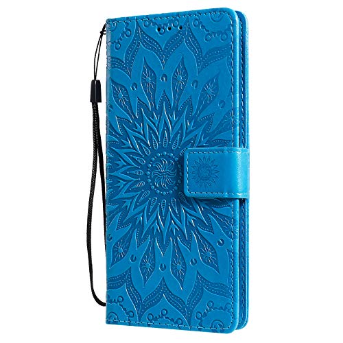 HUANGTAOLI Handyhülle für Realme 7i, Premium Leder Flip Wallet Schutzhülle Tasche Handyhülle (RMX2103, 6.5") von HUANGTAOLI