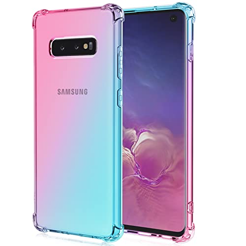 HUANGTAOLI Hülle kompatibel mit Samsung Galaxy S10e, Schlanke, weiche TPU, stoßfest, kratzfest, Handyhülle mit verstärktem Eckenschutz von HUANGTAOLI