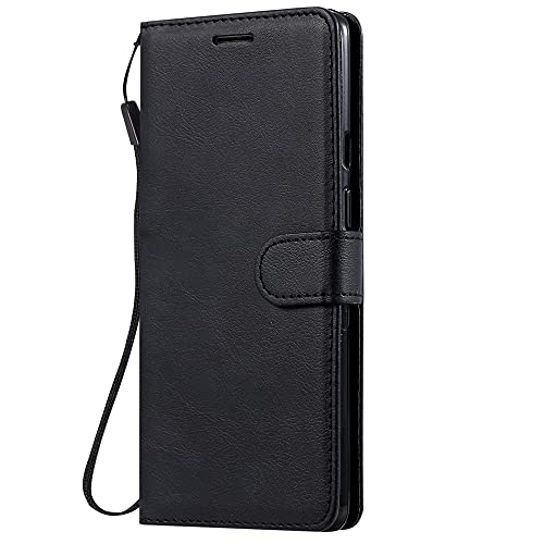 HUANGTAOLI Motorola Moto E7 Plus Hülle, PU Leder Schutzhülle Brieftasche Flip Case Magnetverschluss Stand Handyhülle für Motorola Moto E7 Plus (XT2081-1, XT2081-2, 6.50") von HUANGTAOLI