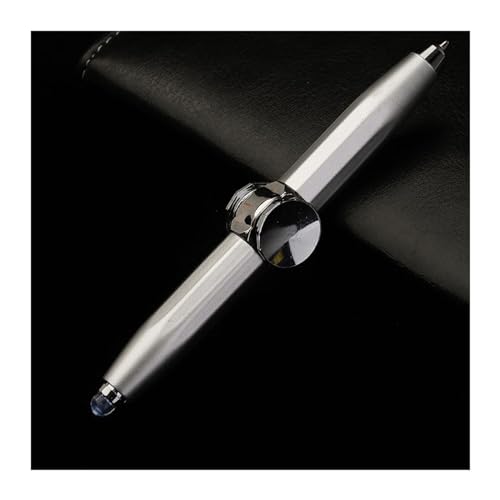 Fidget Spinning Pen mit LED-Licht, multifunktional, hilft beim Denken, Stress abzubauen. Fidget Kugelschreiber, hilft beim ADHS-Stressreduzierungsdenken, für Business-Erwachsene, Studenten ( Size : Si von HUAQUAN