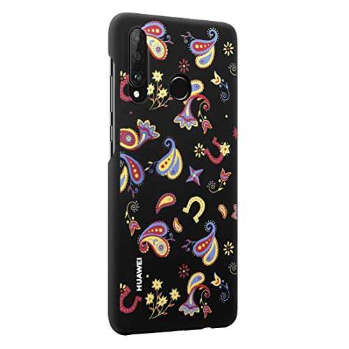 HUAWEI Cover PC Case P30 Lite, Floral Black von HUAWEI