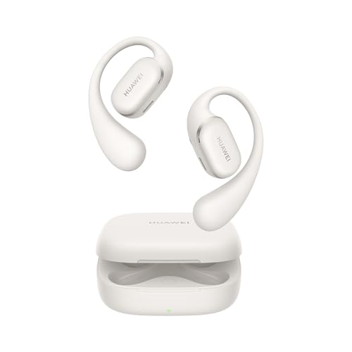 HUAWEI FreeArc Open-Ear-Kopfhörer,Bluetooth-Kopfhörer mit Sterling Sound，optimalen Halt und Komfort，IP57 Wasserdichtigkeit，28 Stunden Spielzeit，Sport-Kopfhörer，iOS & Android & Windows, Grau von HUAWEI