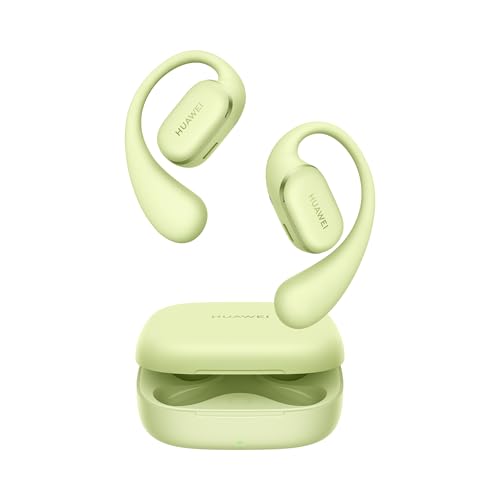 HUAWEI FreeArc Open-Ear-Kopfhörer,Bluetooth-Kopfhörer mit Sterling Sound，optimalen Halt und Komfort，IP57 Wasserdichtigkeit，28 Stunden Spielzeit，Sport-Kopfhörer，iOS & Android & Windows, Grün von HUAWEI