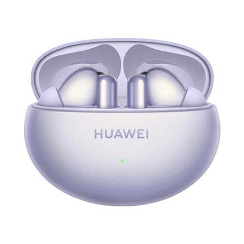 HUAWEI FreeBuds 6i, Intelligente Aktive Geräuschunterdrückung 3.0, Druckvoller Bass, Bis zu 35 Stunden Akkulaufzeit, Bluetooth 5.3, Staub- und Wasserbeständigkeit nach IP54, Lila von HUAWEI