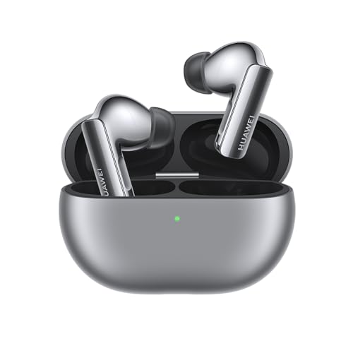 HUAWEI FreeBuds Pro 3, Hi-Res Dual Driver Soundsystem, Kabellose Intelligente Active Noise Cancelling Kopfhörer, bis zu 31 Stunden Akkulaufzeit, iOS & Android kompatibel, Silver Frost HUAWEI FreeBuds Pro 3, Hi-Res Dual Driver Soundsystem, Kabellose Intelligente Active Noise Cancelling Kopfhörer, bis zu 31 Stunden Akkulaufzeit, iOS & Android kompatibel, Silver Frost von HUAWEI