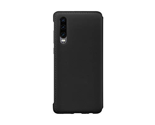 Huawei Handy Hülle für Huawei P30, Booklet "Wallet Cover", Handytasche, Smartphone Hülle, Schwarz von HUAWEI