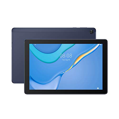 HUAWEI MatePad T 10 2021 Tablet, Display 9,7 Zoll, 2 GB RAM, 32 GB ROM, Octa-Core Prozessor, EMUI 10.1 Mobile Services (HMS), Dual-Speaker, LTE, Blau (Deepsea Blue) von HUAWEI