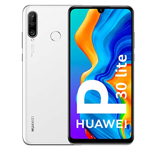 HUAWEI P30 Lite 128GB Weiß - Sehr Gut - (Dual SIM) (Generalüberholt) von HUAWEI