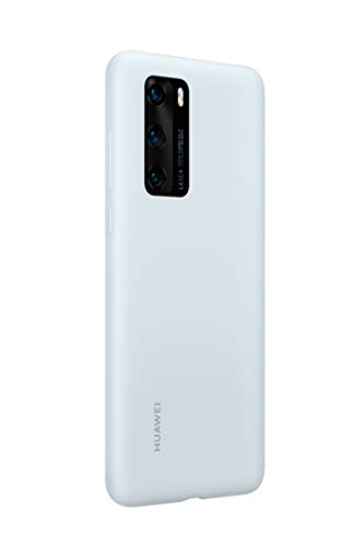 HUAWEI P40 Handy-Schutzhülle aus Silikon, Originalzubehör, Hellblau HUAWEI P40 Handy-Schutzhülle aus Silikon, Originalzubehör, Hellblau von HUAWEI