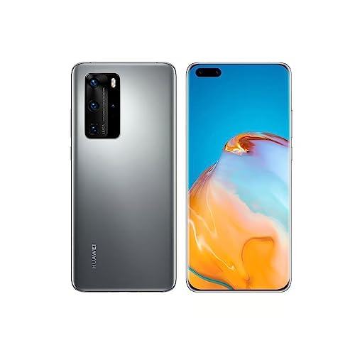 HUAWEI P40 Pro Smartphone, 8 GB/256 GB, Einzel-SIM, Silbergrau von HUAWEI