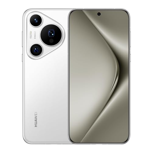 HUAWEI Pura 70 Pro Smartphone, 12GB + 512GB, Ultra Speed Snapshot, Ultra Lighting Makro-Telefotokamera, Super Robustes Kunlun Glass, 100 W Supercharge, 5.050 mAh Akku, Weiß von HUAWEI