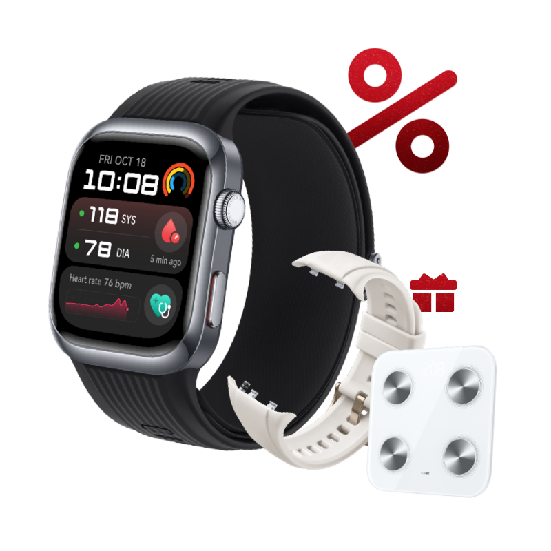 HUAWEI WATCH D2 schwarzes Gehäuse mit schwarzem Fluorelastomer-Armband HUAWEI WATCH D2 schwarzes Gehäuse mit schwarzem Fluorelastomer-Armband von HUAWEI