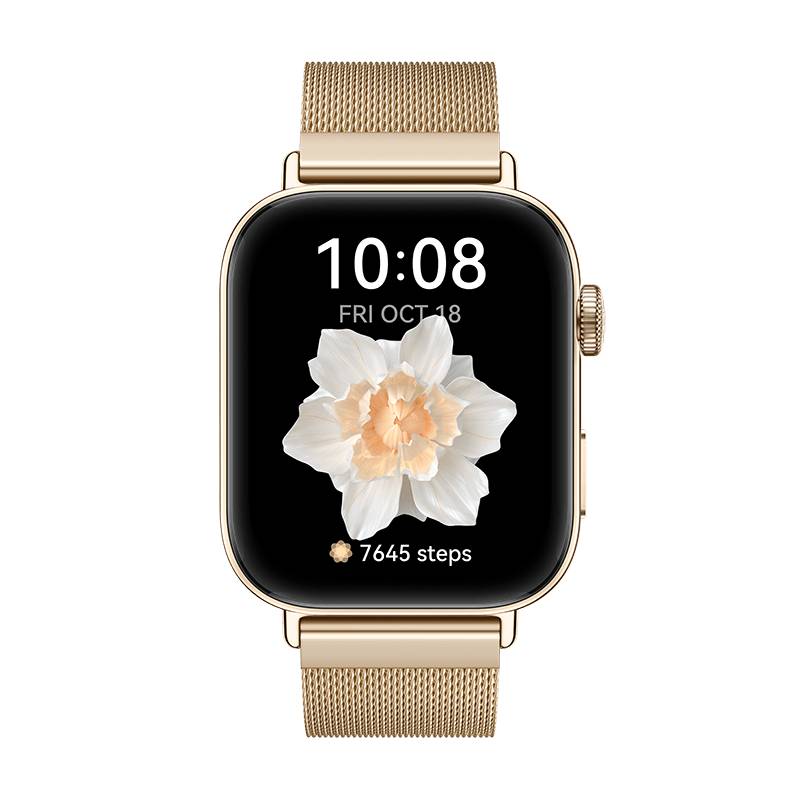 HUAWEI WATCH FIT 3 Gold, goldenes Milanaise-Armband von HUAWEI