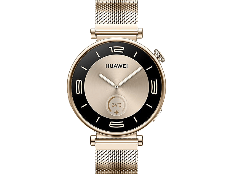 HUAWEI WATCH GT 4 41 Smartwatch Edelstahl, 120 – 190 mm, Gold von HUAWEI