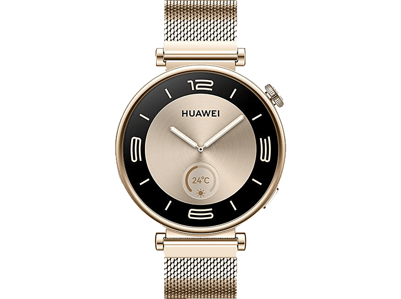 HUAWEI WATCH GT 4 41 Smartwatch Edelstahl, 120 – 190 mm, Gold HUAWEI WATCH GT 4 41 Smartwatch Edelstahl, 120 – 190 mm, Gold von HUAWEI