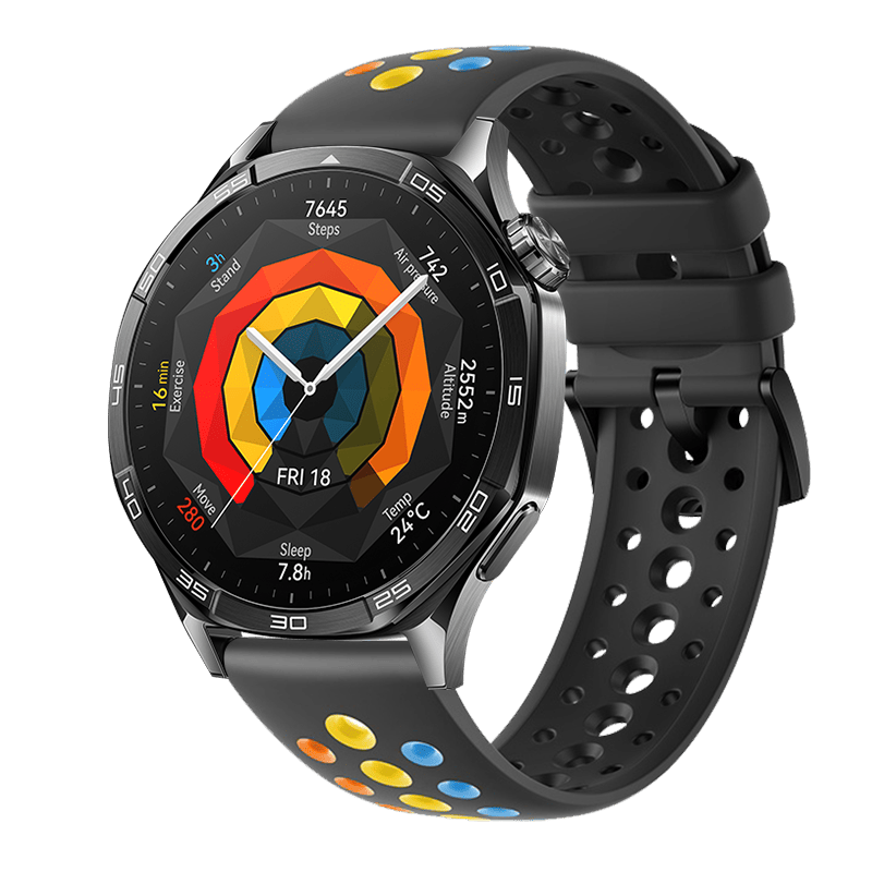 HUAWEI WATCH GT 5 Style Set 46mm Edelstahlgehäuse mit schwarzem Fluorelastomer+aktiv schwarzem Fluorelastomer Armband HUAWEI WATCH GT 5 Style Set 46mm Edelstahlgehäuse mit schwarzem Fluorelastomer+aktiv schwarzem Fluorelastomer Armband von HUAWEI