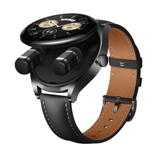HUAWEI Watch Buds Smartwatch, Kopfhörer und Smartwatch in Einem, Innovative Touch-Bedienung, AI & KI-Geräuschunterdrückung für Anrufe, Kompatibel mit Android & iOS, 30 Monate Garantie,Schwarz von HUAWEI