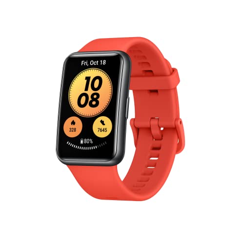 Huawei Watch FIT New RED + Adapter-Type C von Huawei
