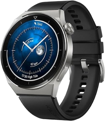 HUAWEI Watch GT 3 Pro 46mm Smartwatch, Titangehäuse, Saphirglas, Tauch Modus,Lange Akkulaufzeit, dratlosses Aufladen,Herzfequenz und SpO2 Überwachung, Bluethooth Anrufe, 30 Monate Garantie, schwarz HUAWEI Watch GT 3 Pro 46mm Smartwatch, Titangehäuse, Saphirglas, Tauch Modus,Lange Akkulaufzeit, dratlosses Aufladen,Herzfequenz und SpO2 Überwachung, Bluethooth Anrufe, 30 Monate Garantie, schwarz von HUAWEI