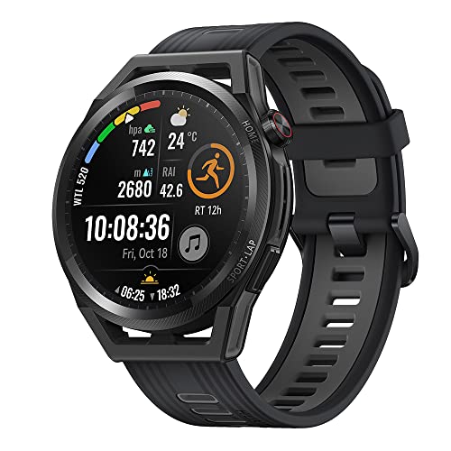 HUAWEI Watch GT Runner Smartwatch, schwarz, 46mm; Armband: Schwarz, Silikon 55028111 von HUAWEI