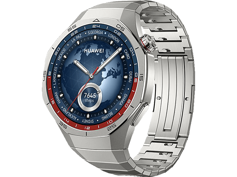 HUAWEI Watch GT5 Pro 46 MM Smartwatch Titan, 140-210 mm, Titan von HUAWEI
