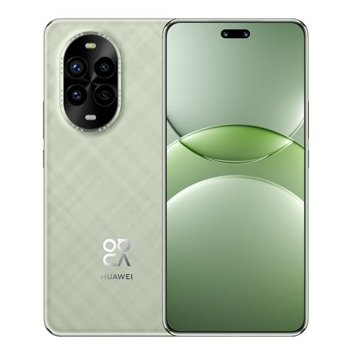 HUAWEI nova 13 Pro, Smartphone, 12+512 GB, 60 MP Ultra-Dual-Porträt-Frontkamera, fortschrittliche 50 MP Kamera mit Verstellbarer Blende, 100 W Supercharge, AI Best Expression, Lodengrün HUAWEI nova 13 Pro, Smartphone, 12+512 GB, 60 MP Ultra-Dual-Porträt-Frontkamera, fortschrittliche 50 MP Kamera mit Verstellbarer Blende, 100 W Supercharge, AI Best Expression, Lodengrün von HUAWEI