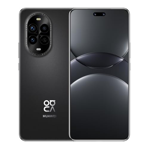 HUAWEI nova 13 Pro, Smartphone, 12+512 GB, 60 MP Ultra-Dual-Porträt-Frontkamera, fortschrittliche 50 MP Kamera mit Verstellbarer Blende, 100 W Supercharge, AI Best Expression, Schwarz von HUAWEI