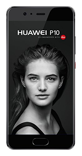 Huawei P10 Smartphone (12,95 cm (5,1 Zoll) Touch-Display, 32 GB Interner Speicher, Android 7.0, EMUI 5.1) Graphite Black von HUAWEI