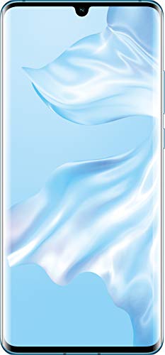 Huawei P30 Single-SIM 128 GB ELE-L09 (nur GSM, ohne CDMA), werkseitig entsperrtes 4G/LTE Smartphone – internationale Version (Atemkristall) von HUAWEI