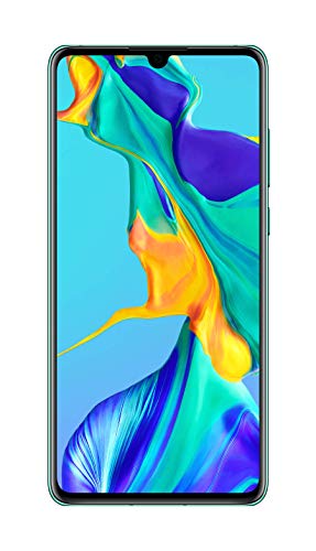 Huawei P30 mobile phone, 128 GB, turquoise/blue, Android 9.0 (Pie), Dual SIM (Generalüberholt) von HUAWEI