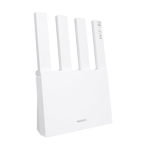 HUAWEI WiFi BE3, Wi-Fi 7 BE3600 Dual-Band Router, WAN/LAN Auto-Adaptation (1x2.5GE, 3xGE), EasySetting, Visualisierte WLAN-Diagnose, Keine DSL-Funktion, Jugendschutz, HomeSec, exklusiv bei Amazon HUAWEI WiFi BE3, Wi-Fi 7 BE3600 Dual-Band Router, WAN/LAN Auto-Adaptation (1x2.5GE, 3xGE), EasySetting, Visualisierte WLAN-Diagnose, Keine DSL-Funktion, Jugendschutz, HomeSec, exklusiv bei Amazon von HUAWEI