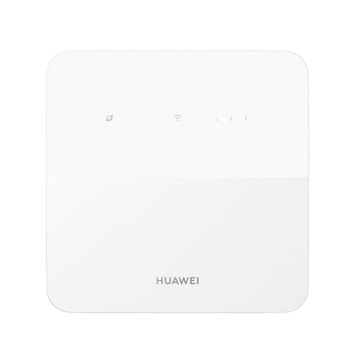 Huawei B320, 4G + CAT 4 LTE Kostengünstiger mobiler WLAN-Router, 195 Mbit/s WLAN N 300 Mbit/s – entsperrt (weiß) von HUAWEI