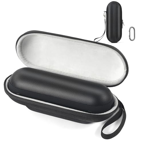 HUAYUWA Hartschalen-Reise-Tragetasche, kompatibel mit Beats Pill, tragbarer kabelloser Lautsprecher, Zubehör, Organizer, Schutzhülle, Aufbewahrungstasche (nur Hülle) von HUAYUWA