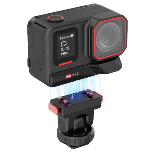 HUAYUWA Magnetische Schnellspanner-Adapterhalterung, kompatibel mit Insta360 X5/Ace Pro2/Ace Pro/Ace, für Insta 360 Ace Pro2 / X5 Outdoor Action Kamera Adapter Halter Erweiterung Zubehör (1/4 Zoll HUAYUWA Magnetische Schnellspanner-Adapterhalterung, kompatibel mit Insta360 X5/Ace Pro2/Ace Pro/Ace, für Insta 360 Ace Pro2 / X5 Outdoor Action Kamera Adapter Halter Erweiterung Zubehör (1/4 Zoll von HUAYUWA