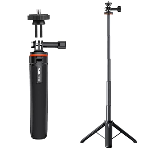 HUAYUWA Verlängerungsstange, verstellbarer Selfie-Stick für Insta360 X5/X4/X3/X2/GO3, kardanische Verlängerungsstange, kompatibel mit DJI Action5/Action4/Pocket3 Action-Halterung (50,8 cm + 1/4 Zoll HUAYUWA Verlängerungsstange, verstellbarer Selfie-Stick für Insta360 X5/X4/X3/X2/GO3, kardanische Verlängerungsstange, kompatibel mit DJI Action5/Action4/Pocket3 Action-Halterung (50,8 cm + 1/4 Zoll von HUAYUWA