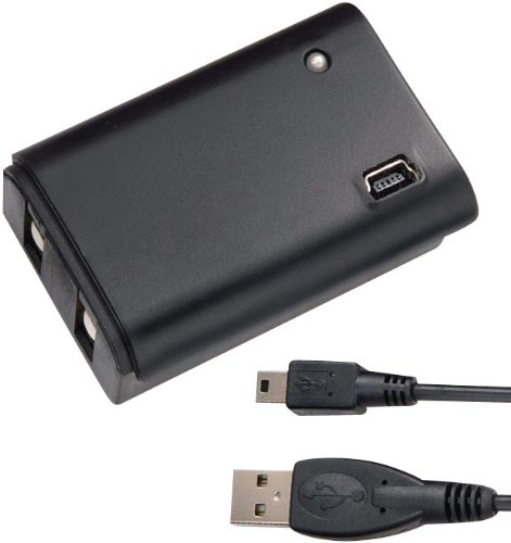 Xbox 360 - Accessories Direct Charge Battery, schwarz [UK Import] von HUBB