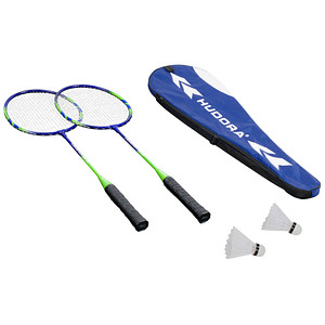 HUDORA® Badminton-Set Winner blau, grün, schwarz von HUDORA®