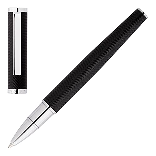 Hugo Boss Fountain pen Formation Herringbone Chrome von HUGO BOSS