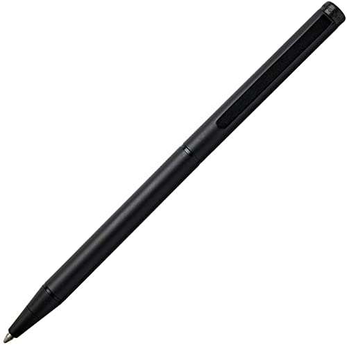 Hugo Boss Kugelschreiber Cloud Matte Black aus Messing hergestellt, Farbe: Schwarz, Abmessungen: 8.1 x 140 mm, HSF3904A von HUGO BOSS