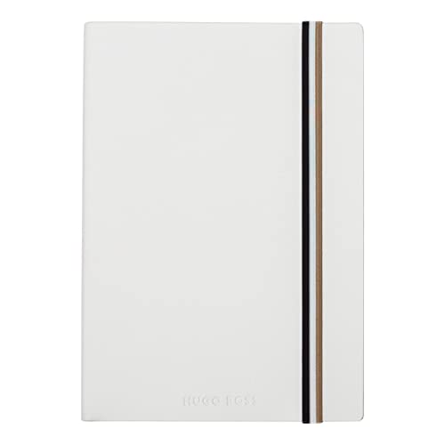 Hugo Boss Notizbuch Iconic A5 (Blank, White) von HUGO BOSS