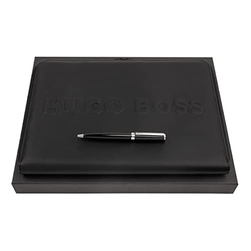 Hugo Boss Schreib-Set HPAB254A (Kugelschreiber & A4 Konferenzmappe) | Geschenkbox von HUGO BOSS