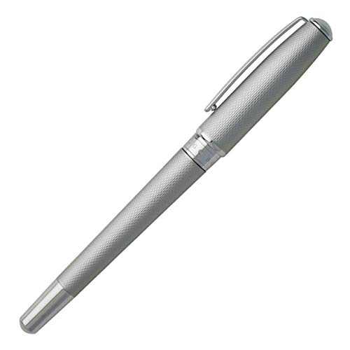 Hugo Boss Tintenroller Essential Matte Chrome, 1 Stück (1er Pack) von HUGO BOSS