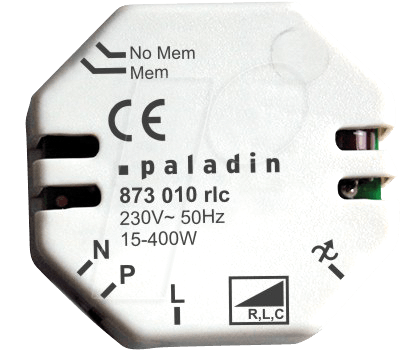 PALADIN RLC - Universaldimmer für R,L,C Lasten, Unterputz von HUGO MÜLLER