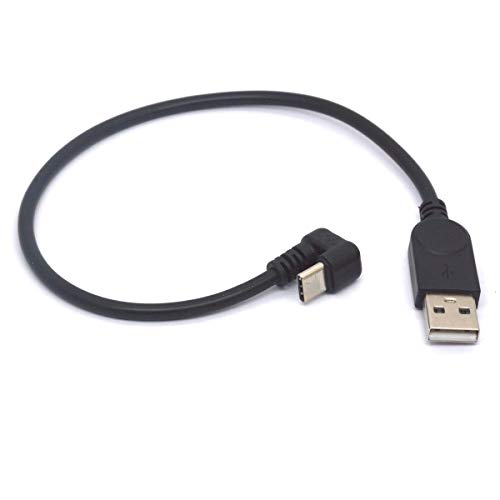 HUHANGGod USB Typ C Ladekabel 180 Grad U-förmig USB-C auf USB A Ladegerät USB A Stecker auf C Stecker Kabel Sync und Ladekabel Lead Game Playing Powerline Konverter Verlängerung (30 cm) von HUHANGGod