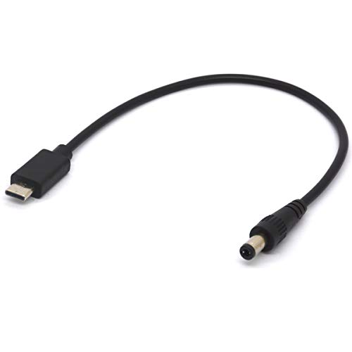 Tomost USB Typ C auf DC Kabel – USB-C Stecker auf DC 5,5 x 2,5 Stecker Netzstecker für Apple Tablet MacBook (Typ C Stecker auf DC-Stecker) von HUHANGGod
