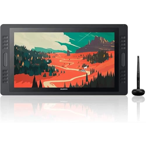 HUION Kamvas Pro 20 Graphic Tablet 5080 lpi 434.88 x 238.68 mm USB Black von HUION
