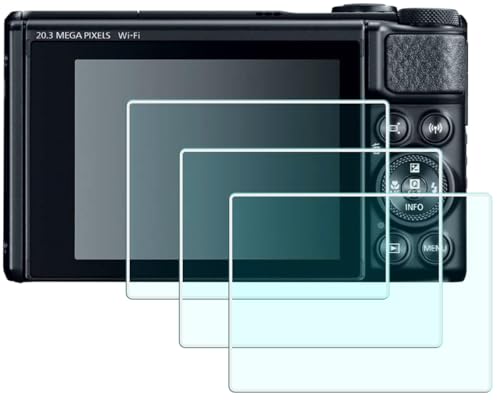Silikon-Kameratasche + Displayschutzfolie kompatibel für PowerShot SX740 / SX730 Digitalkamera (für Zubehör),HUIPUXIANG SX740 Camera Soft Case Cover Rubber Camera Sleeve with Removable Black von HUIPUXIANG