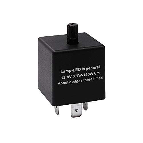 HUIQIAODS 12V Blinkrelais 3PIN Einstellbare Blinker Relais für LED Blinker Elektronische Fahrzeug Auto Motorräder HUIQIAODS 12V Blinkrelais 3PIN Einstellbare Blinker Relais für LED Blinker Elektronische Fahrzeug Auto Motorräder von HUIQIAODS