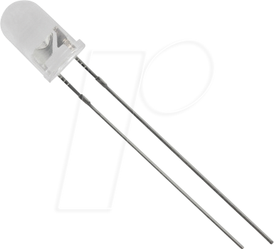 5034Y1C-DSB-C - LED 5mm, bedrahtet, gelb, 2000 mcd, 40° von HUIYUAN OPTO-ELECTRONIC
